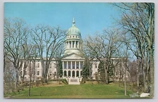 The State House Augusta Maine Postcard
