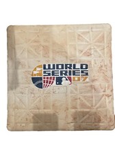 Red Sox Nation! 2007 World Series Game Used Base. 3rd Base Game 3 Set 3 Used 7-9