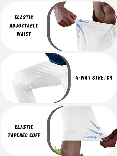Pantalones deportivos para correr de secado rápido deportivos ligeros para entrenamiento para hombre - Imagen 70 de 72