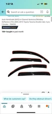 Auto Ventshade (AVS) Ventvisor Side Window Deﬂector - Smoke, 4 Pieces (94109)