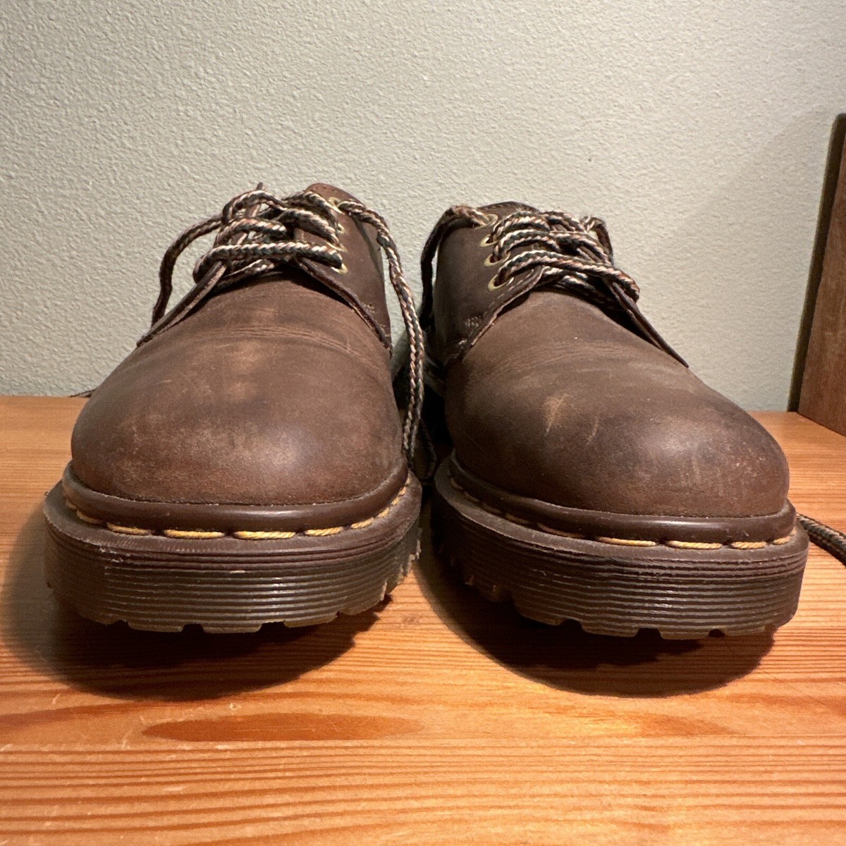 Vintage 90's Dr Martens 1561 Made in England Brown Oxford
