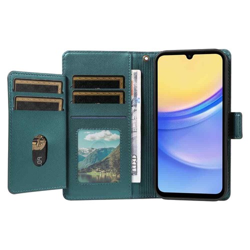 For Samsung A16 A06 A36 A56 A15 A25 A35 A55 Flip Leather Wallet Case Phone Cover - Picture 20 of 62
