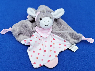 STERNTALER SCHMUSETUCH ESEL EMMI GIRL KLEIN RASSEL KUSCHELTUCH COMFORTER ROSA 