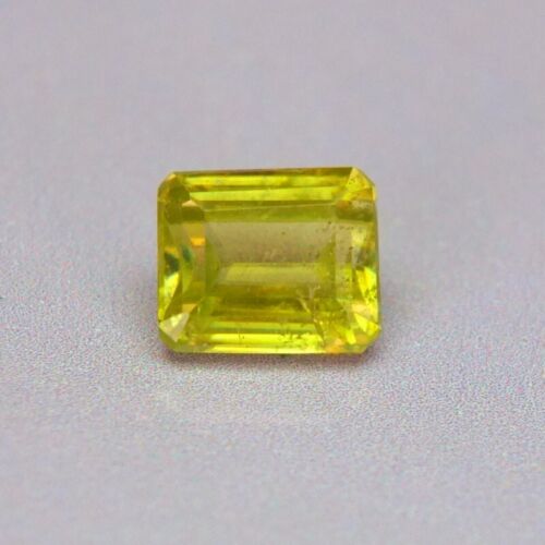 Shola Real 1.08 Ct Natural Green Sphene From Brazil