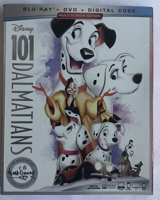 101 Dalmatian, Blu-ray, DVD 1961, Walt Disney Multi Screen Edition