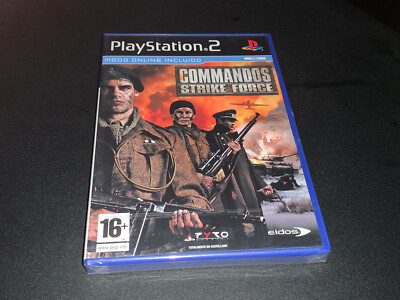 Commandos-Strike Force Play Station 2 PS2 Pal español Versiegelt Neu