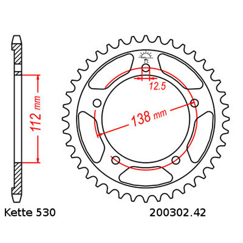 Kit Chaîne Honda CBR 900 RR Fireblade 92-95 Chaîne RK 530 XSOZ1 108 Ouvrir 16/4 - Picture 3 of 4