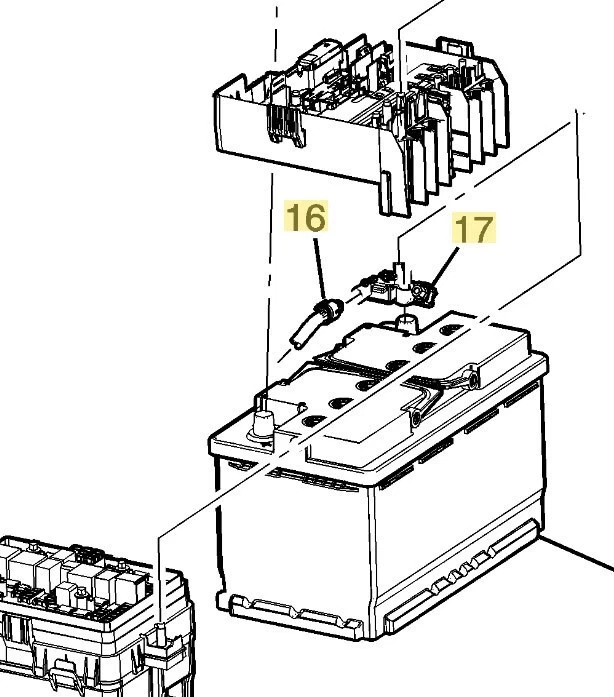 Sensor multifunción batería Cadillac Escalade Chevrolet Tahoe Suburban Yukon Foto 3 de 4