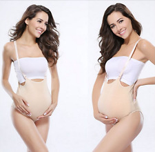 Silicone Jelly Belly & Bag Fake Pregnant Belly Artificial Baby Bump Belly Test