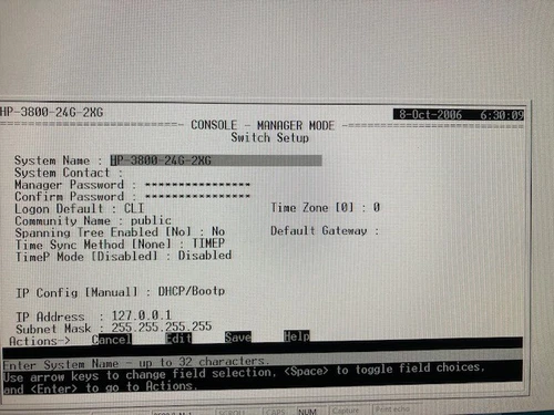 HPE ProCurve E3800 24G-2XG L3 PoE+ L3 24x 10/100/1000 & 2x 10GbE HPE Warranty - Picture 6 of 12