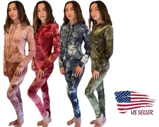 Tie Dye Hoodie And Leggings Ultra Soft Set