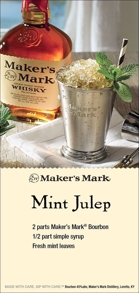Maker's Mark Bourbon Mint Julep Cup- Stainless - Perfect for Maker's Mark Bourbon Mint Julep Cup- Stainless - Perfect for