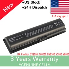 Battery for HP Pavilion DV2000 DV6000 DV6100 DV6500 DV6700 V3000 V6000 / Charger
