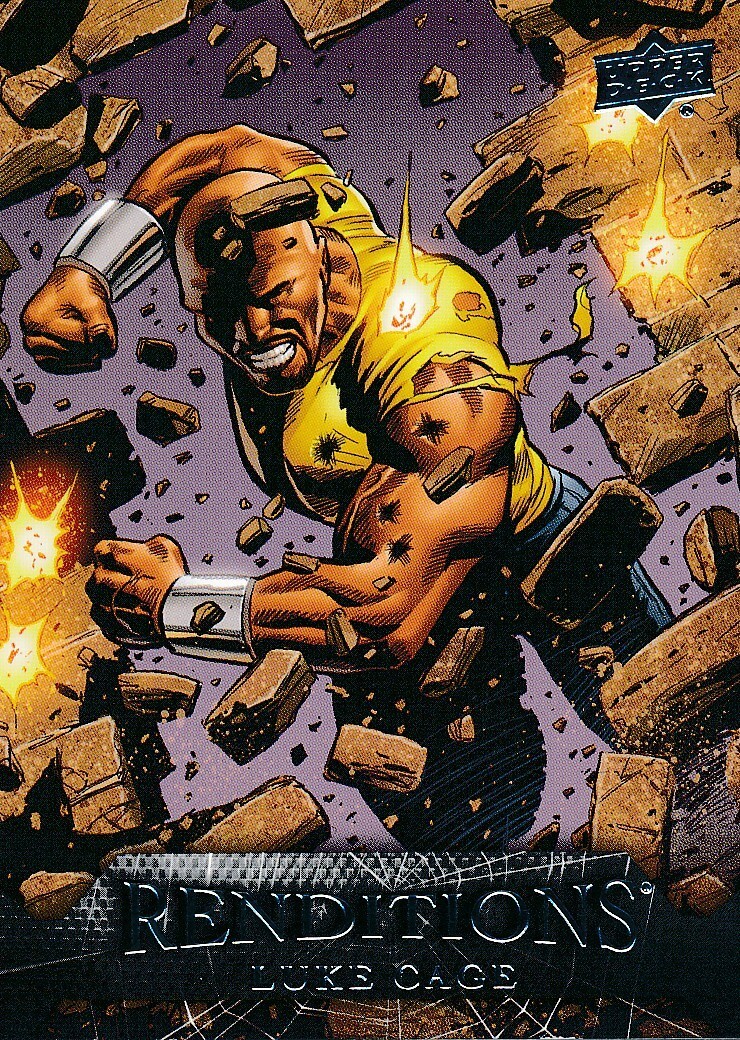 #80 LUKE CAGE 2024 Upper Deck Marvel Renditions Spider-Man
