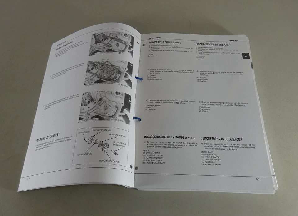 Manual De Taller Piaggio Hexagon 250 GT Scooter Motor 250 CCM 4 Tiempos Año 1998 - Imagen 4 de 4