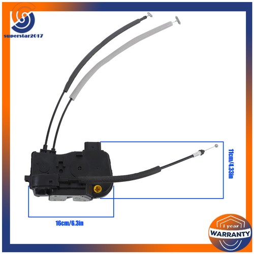 6 Pins Door Lock Actuator Front Left Fit For Kia Sportage 2011-2016 813103W010 - Picture 13 of 16