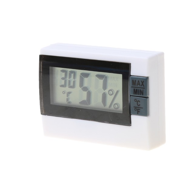 Indoor LCD Digital Thermometer Hygrometer, Humidity Temperature Meter Tester