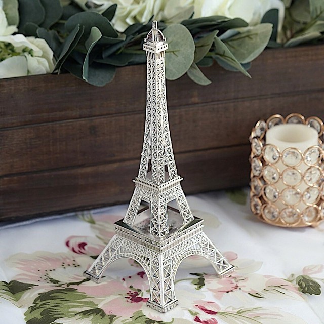 10 Inches Paris Eiffel Tower Centerpiece Wedding Party Home