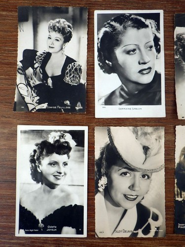 10x CPSM Actrices CINEMA France 1930/1950 Darrieux Jacqueline Bouvier Suzy Delai - Picture 2 of 5