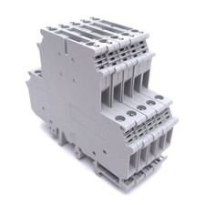 Lot of 5 Phoenix Contact UKK 5-TG 3007042 Disconnect Terminal Block, 2-Level