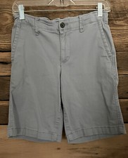 Arizona Shorts Button Closure Side Pockets Cotton Blend Casual Neutral Summer 14