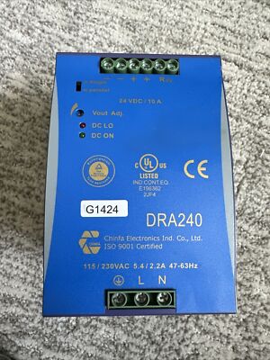 Chinfa electronics dra240-24a power supply