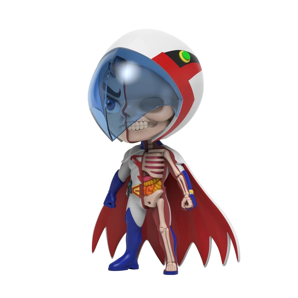 8-дюймовая виниловая фигурка Popy Mighty Jaxx XXRAY PLUS Jason Freeny Dissected Gatchaman Ken - Изображение 4 из 4