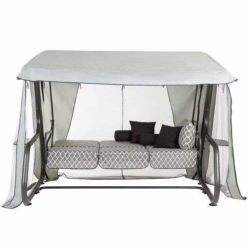 Hollywoodschaukel Gartenschaukel Liegefunktion Schaukel