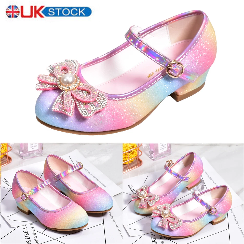 Rainbow bow sandals sale