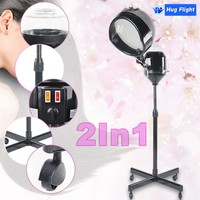 2in1 Hair & Facial Steamer 2heat Level Standing Timer Moisture Salon Beauty 2in1 Hair & Facial Steamer 2heat Level Standing Timer Moisture Salon Beauty