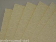 20 x Parchment Heavyweight Paper A4 176gsm Natural Certificates Cardmaking AM357