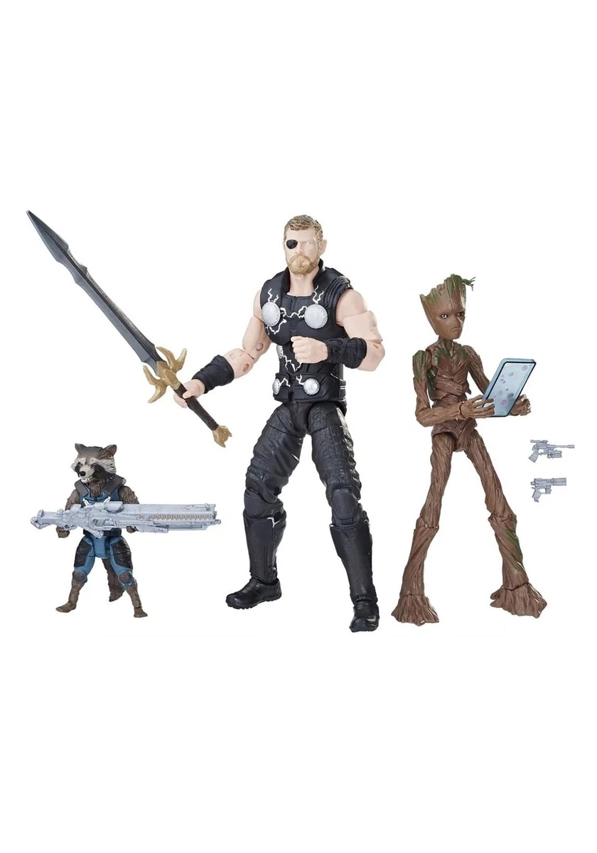 Thor groot rocket sales marvel legends