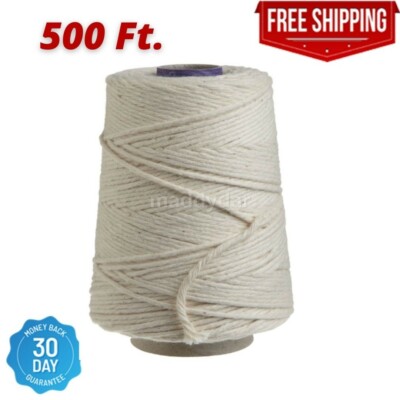 Kitchen 500 FT Butchers Twine Cotton Meat Trussing String Food Safe ...