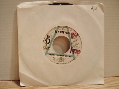 Ray Stevens 1970 America Communicate With Me / Monkey See Monkey Do 45 RPM PRO