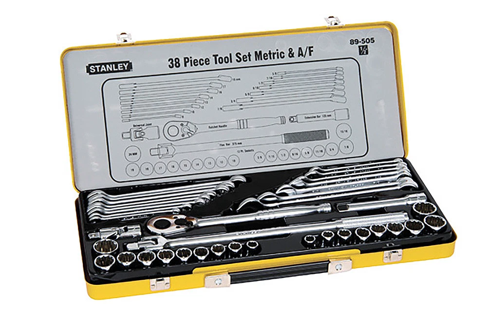 Stanley 38 sale piece spanner set
