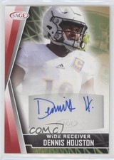 2022 SAGE High Series Auto Red Dennis Houston #A-DH Auto 0rm6