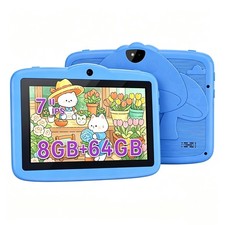 7 Inch IPS GMS Android Tablet 8GB 64GB ROM Educational Learning Tablet For Kids