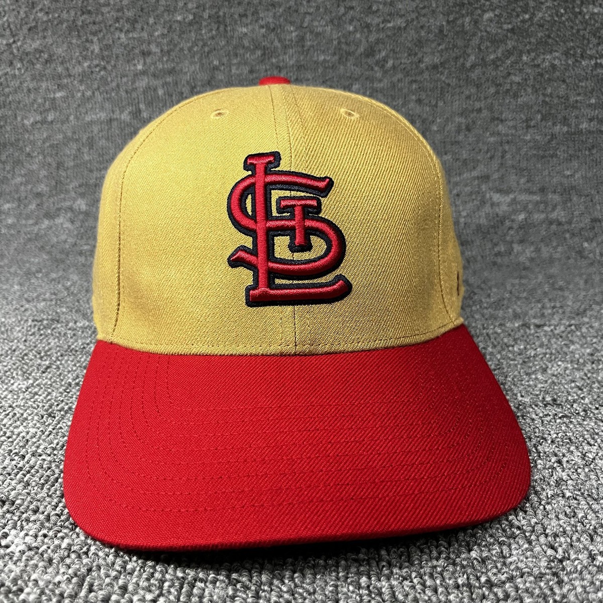 '47 Brand St. Louis Cardinals Snapback Hat Tan Red Adjustable Cap New