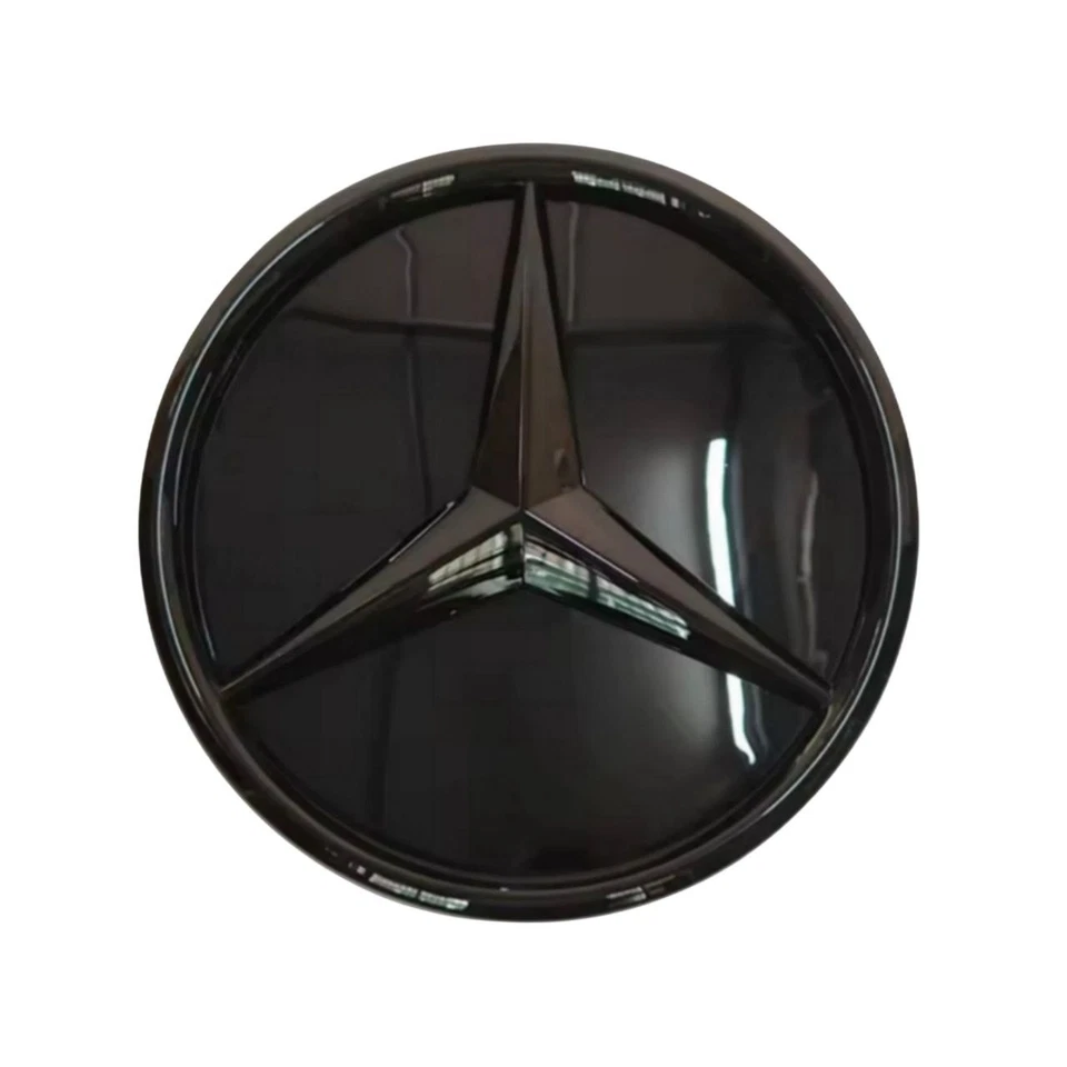 LOGO ANTERIORE per MERCEDES Classe A W177 - NERO - B W247 - C W205 - STEMMA - Image 2 of 2