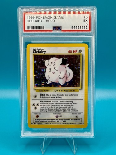 Clefairy 005/102 Base Set Holo