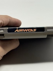 Airwolf Nintendo Entertainment System NES Authentic Tested Cleaned Pins