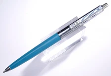 Vintage Paper Mate Regular Double Heart Sky Blue Ballpoint Pen MCM-Era #30