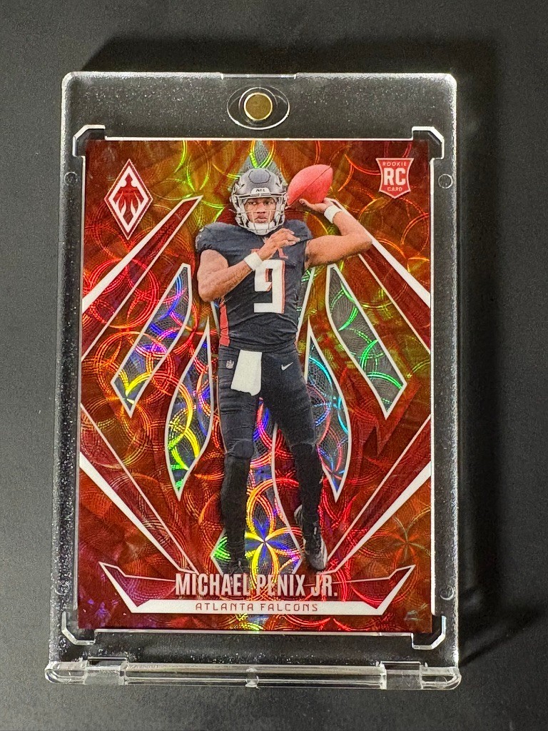 2024 Phoenix - Rookies Michael Penix Jr. #229 Fire Burst /350 (RC) Color Match