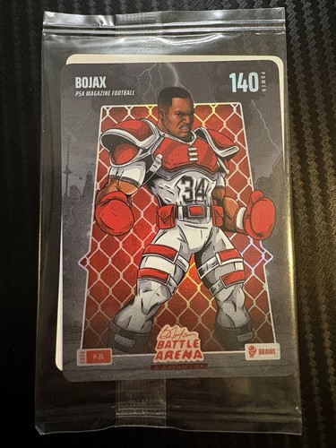 Bojax Battle Arena 140 Points Brawl 2026 P-24 Sealed PSA Magazine Promo Bo