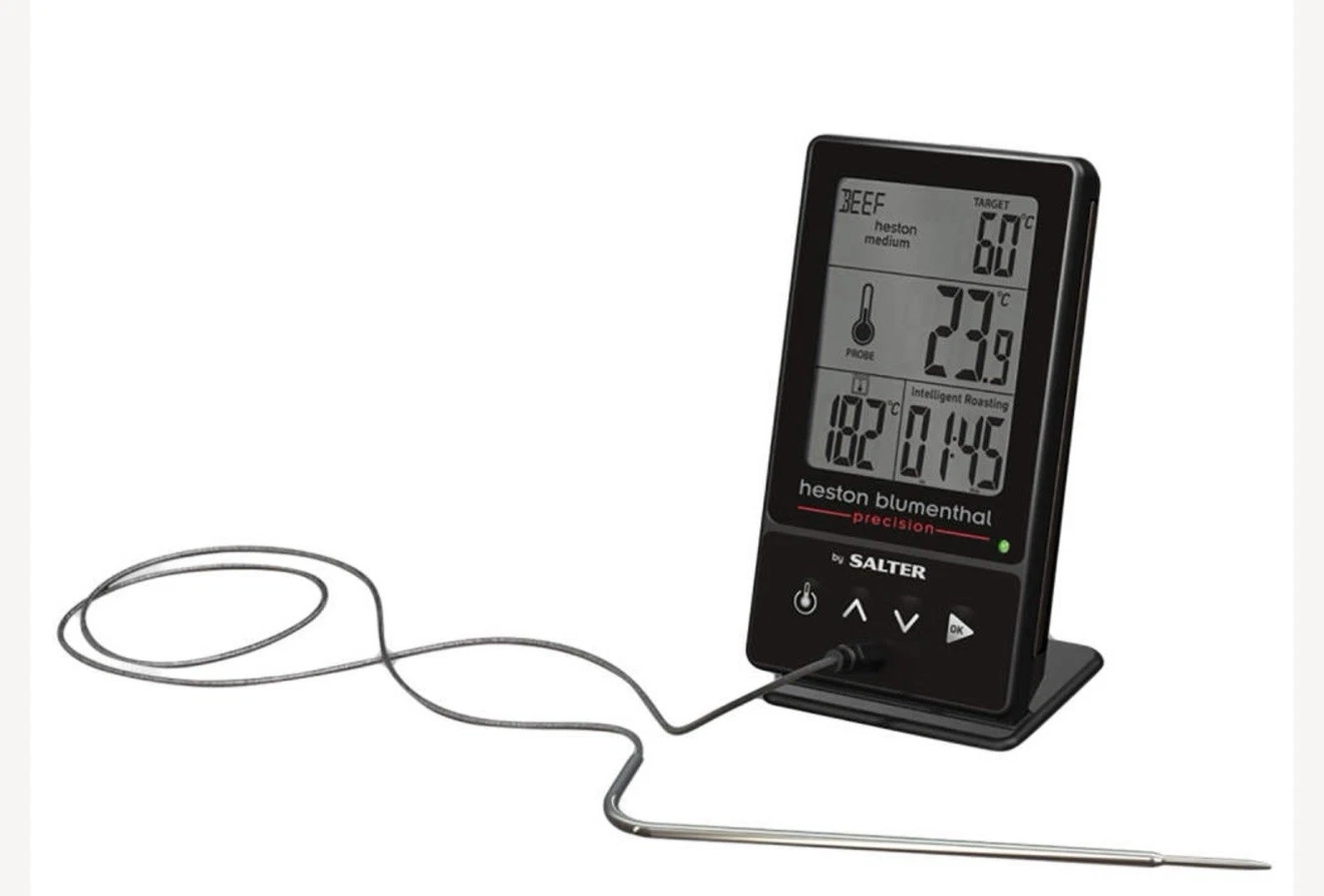 Salter Heston Blumenthal Digital Meat Thermometer - 5 in 1 Digital Thermometer
Opens in a new window
