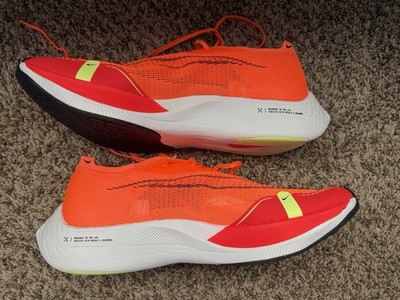 Nike ZoomX Vaporfly Next% 2 Orange Men's Size 15.  Brand New Never Worn No Box.