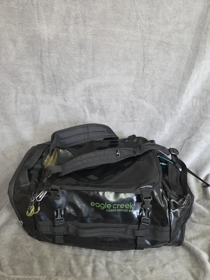 Eagle Creek грузовой самосвал заправляемый рюкзак ремни спортивная сумка черный 40L - Изображение 2 из 4