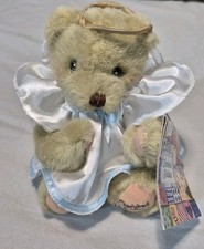 VTG Dakin Priscilla Hillman Cherished Teddies Jointed Plush Bear Stuffed Animal