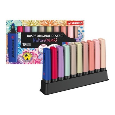 STABILO BOSS Original NatureCOLORS Wildflower 10er Deskset