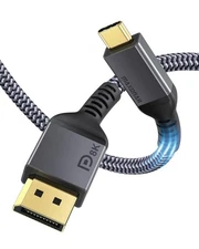 USB C to DisplayPort VESA Certified, 8K 60Hz Non-Bidirectional Type C to DP C...